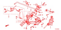 REAR LOWER ARM/RADIUS ROD  for Honda CR-V 2.0 EXCLUSIVE NAVI 5 Doors 6 speed manual 2015