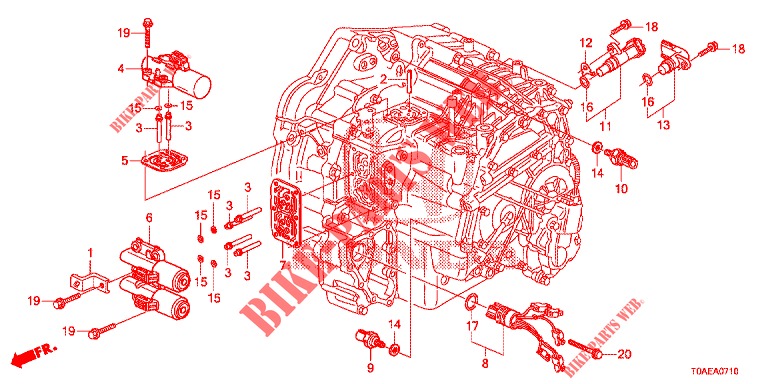 PURGE CONTROL SOLENOID VALVE ('94,'95)  for Honda CR-V 2.0 EXCLUSIVE NAVI 5 Doors 5 speed automatic 2015