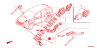 AIR CONDITIONER (SENSEUR/CLIMATISEUR D'AIR AUTOMATIQUE) for Honda CR-V 2.0 EXCLUSIVE L 5 Doors 6 speed manual 2015