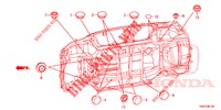 GROMMET (INFERIEUR) for Honda CR-V 2.0 EXCLUSIVE L 5 Doors 6 speed manual 2015