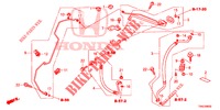 AIR CONDITIONER (FLEXIBLES/TUYAUX) (LH) (2) for Honda CR-V 2.0 S 5 Doors 6 speed manual 2015