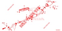 EXHAUST PIPE/SILENCER (2.0L) for Honda CR-V 2.0 S 5 Doors 6 speed manual 2015