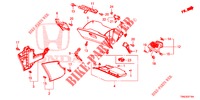 INSTRUMENT GARNISH (COTE DE PASSAGER) (LH) for Honda CR-V 2.0 S 5 Doors 6 speed manual 2015