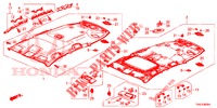 ROOF LINING (1) for Honda CR-V 2.0 S 5 Doors 6 speed manual 2015