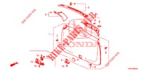 TAILGATE LINING/ REAR PANEL LINING (2D)  for Honda CR-V 2.0 S 5 Doors 6 speed manual 2015