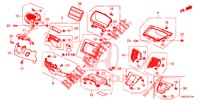 INSTRUMENT GARNISH (COTE DE CONDUCTEUR) (LH) for Honda CR-V 2.0 S 5 Doors 5 speed automatic 2015