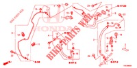 AIR CONDITIONER (FLEXIBLES/TUYAUX) (LH) (3) for Honda CR-V 2.0 COMFORT 5 Doors 6 speed manual 2016