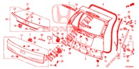 TAILGATE PANEL (2D)  for Honda CR-V 2.0 COMFORT 5 Doors 6 speed manual 2016