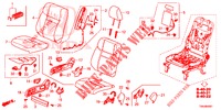 FRONT SEAT/SEATBELTS (D.) for Honda CR-V 2.0 COMFORT 5 Doors 6 speed manual 2017