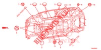 GROMMET (INFERIEUR) for Honda CR-V 2.0 COMFORT 5 Doors 6 speed manual 2017