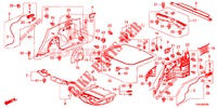 REAR SIDE LINING (2D)  for Honda CR-V 2.0 COMFORT 5 Doors 6 speed manual 2017