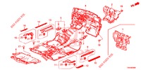 FLOOR MAT/INSULATOR  for Honda CR-V 2.0 COMFORT 5 Doors 9 speed automatic 2017
