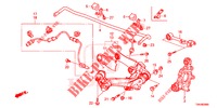REAR LOWER ARM/RADIUS ROD  for Honda CR-V 2.0 COMFORT 5 Doors 9 speed automatic 2017