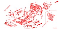FLOOR MAT/INSULATOR  for Honda CR-V 2.0 ELEGANCE 5 Doors 5 speed automatic 2017