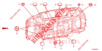 GROMMET (INFERIEUR) for Honda CR-V 2.0 ELEGANCE 5 Doors 5 speed automatic 2017