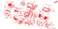 INSTRUMENT GARNISH (COTE DE CONDUCTEUR) (LH) for Honda CR-V 2.0 ELEGANCE 5 Doors 5 speed automatic 2017