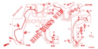 AIR CONDITIONER (FLEXIBLES/TUYAUX) (2.0L) (LH) for Honda CR-V 2.0 ELEGANCE 5 Doors 6 speed manual 2017