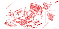 FLOOR MAT/INSULATOR  for Honda CR-V 2.0 ELEGANCE 5 Doors 6 speed manual 2017