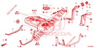 FUEL FILLER PIPE (2.0L) for Honda CR-V 2.0 ELEGANCE 5 Doors 6 speed manual 2017