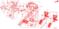 PEDAL (LH) for Honda CR-V 2.0 ELEGANCE 5 Doors 6 speed manual 2017