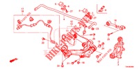 REAR LOWER ARM/RADIUS ROD  for Honda CR-V 2.0 ELEGANCE 5 Doors 6 speed manual 2017