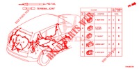 ELECTRICAL CONNECTORS (ARRIERE) for Honda CR-V 2.0 ELEGANCE L 5 Doors 6 speed manual 2017