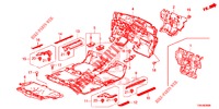 FLOOR MAT/INSULATOR  for Honda CR-V 2.0 ELEGANCE L 5 Doors 6 speed manual 2017