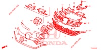 FRONT GRILLE/MOLDING  for Honda CR-V 2.0 ELEGANCE L 5 Doors 6 speed manual 2017