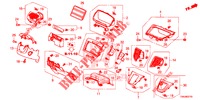 INSTRUMENT GARNISH (COTE DE CONDUCTEUR) (LH) for Honda CR-V 2.0 ELEGANCE L 5 Doors 6 speed manual 2017