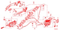 REAR DOOR LOCKS/OUTER HAN DLE  for Honda CR-V 2.0 ELEGANCE L 5 Doors 6 speed manual 2017