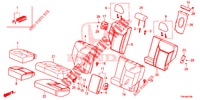 REAR SEAT/SEATBELT (2D)  for Honda CR-V 2.0 ELEGANCE L 5 Doors 6 speed manual 2017