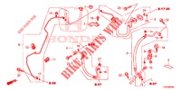 AIR CONDITIONER (FLEXIBLES/TUYAUX) (2.0L) (LH) for Honda CR-V 2.0 EXCLUSIVE NAVI 5 Doors 6 speed manual 2017