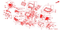 INSTRUMENT GARNISH (COTE DE CONDUCTEUR) (LH) for Honda CR-V 2.0 EXCLUSIVE NAVI 5 Doors 6 speed manual 2017