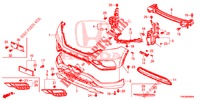FRONT BUMPER  for Honda CR-V 2.0 S 5 Doors 6 speed manual 2017
