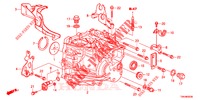 TRANSMISSION CASE (2.0L) for Honda CR-V 2.0 S 5 Doors 6 speed manual 2017