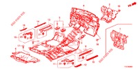 FLOOR MAT/INSULATOR  for Honda CR-V 2.0 COMFORT 5 Doors 6 speed manual 2018