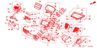 INSTRUMENT GARNISH (COTE DE CONDUCTEUR) (LH) for Honda CR-V 2.0 COMFORT 5 Doors 6 speed manual 2018