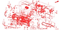 INSTRUMENT PANEL UPPER (LH) for Honda CR-V 2.0 COMFORT 5 Doors 6 speed manual 2018