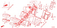 REAR SEAT/SEATBELT (2D)  for Honda CR-V 2.0 COMFORT 5 Doors 6 speed manual 2018
