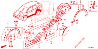 SIDE SILL GARNISH/PROTECT OR  for Honda CR-V 2.0 COMFORT 5 Doors 6 speed manual 2018