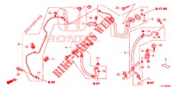 AIR CONDITIONER (FLEXIBLES/TUYAUX) (2.0L) (LH) for Honda CR-V 2.0 ELEGANCE 5 Doors 6 speed manual 2018