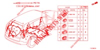 ELECTRICAL CONNECTORS (ARRIERE) for Honda CR-V 2.0 ELEGANCE 5 Doors 6 speed manual 2018
