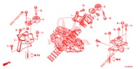 ENGINE MOUNTS (2.0L) (MT) for Honda CR-V 2.0 ELEGANCE 5 Doors 6 speed manual 2018