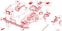 RADAR  for Honda CR-V 2.0 ELEGANCE 5 Doors 6 speed manual 2018