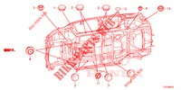 GROMMET (INFERIEUR) for Honda CR-V 2.0 ELEGANCE 5 Doors 5 speed automatic 2018