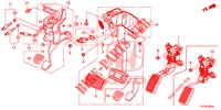 PEDAL (LH) for Honda CR-V 2.0 ELEGANCE L 5 Doors 6 speed manual 2018