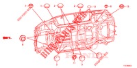 GROMMET (INFERIEUR) for Honda CR-V 2.0 EXECUTIVE 5 Doors 6 speed manual 2018
