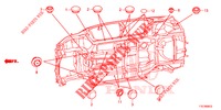 GROMMET (INFERIEUR) for Honda CR-V 2.0 S 5 Doors 6 speed manual 2018