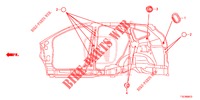 GROMMET (LATERAL) for Honda CR-V 2.0 S 5 Doors 6 speed manual 2018