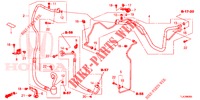 AIR CONDITIONER (FLEXIBLES/TUYAUX) (1.5L) (LH) (2) for Honda CR-V 1.5 MID 5 Doors 6 speed manual 2019